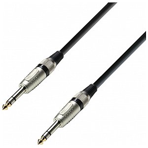 Adam Hall Cables 3 Star Series - Audio Cable 6.3 mm Jack stereo /  6.3 mm Jack stereo 9.0 m kabel audio 1/2