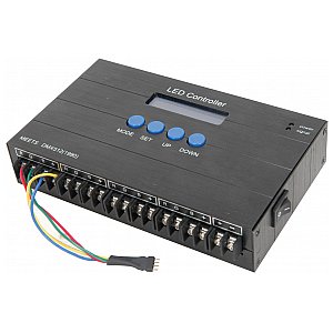 Fluxia 35 mode DMX RGB controller, kontroler LED 1/2