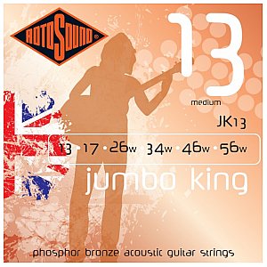 Rotosound Struny gitarowe Jumbo King JK13 1/1