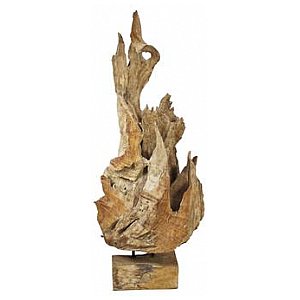 Europalms Natural wood sculpture 160cm, Drewniana rzeźba 1/7