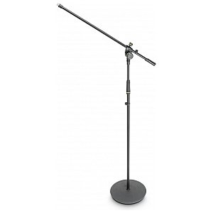 Gravity MS 2321 B - statyw mikrofonowy, Microphone Stand With Round Base And 2-Point Adjustment Boom 1/5
