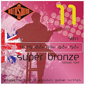 Rotosound Struny gitarowe Super Bronze SB11 1/1