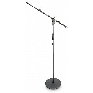 Gravity MS 2322 B - statyw mikrofonowy,  Microphone Stand With Round Base And 2-Point Adjustment Telescoping Boom 1/5