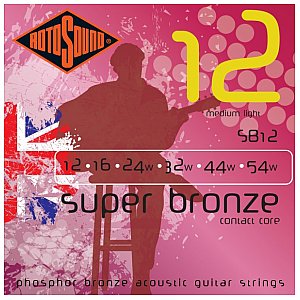 Rotosound Struny gitarowe Super Bronze SB12 1/1