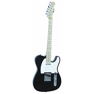 Dimavery TL-201 E-Guitar, czarna, gitara elektryczna 1/3