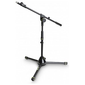 Gravity MS 4212 B - statyw mikrofonowy, Short Microphone Stand With Folding Tripod Base And 1-Point Adjustment Telescoping Boom 1/6