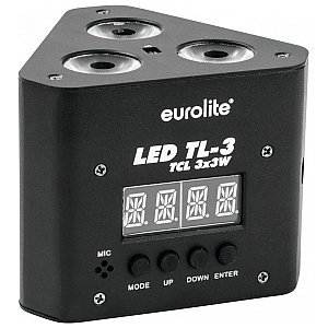 Eurolite LED TL-3 TCL 3x3W Reflektor LED 1/4