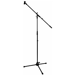Omnitronic Microphone tripod with boom, PRO, black 1/3