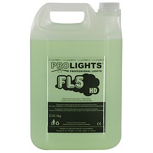 Prolights FL5HD Płyn do wytwornic dymu na bazie wody, 5L 1/1