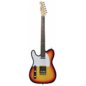 Chord CAL62/LH Guitar 3 Tone burst, gitara elektryczna leworęczna 1/3