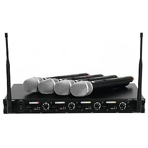 Omnitronic UHF-204 Wireless mic system 1/4