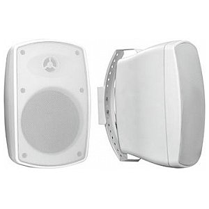 Omnitronic OD-4T Wall speaker 100V white 2x, głośnik ścienny IP65 1/3
