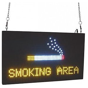 Eurolite LED Sign SMOKING AREA 1/1