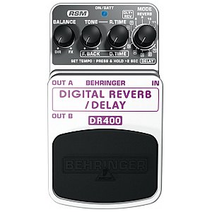 Behringer DIGITAL REVERB/DELAY DR400 efekt gitarowy 1/1