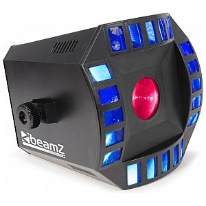 BeamZ LED Cub4 2x10W Quad+64 RGB DMXdispl, efekt dyskotekowy LED 1/4