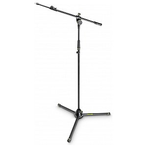 Gravity MS 4322 B - statyw mikrofonowy, Short Microphone Stand With Folding Tripod Base And 2-Point Adjustment Telescoping Boom 1/6