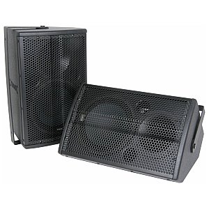 Citronic CX-8086 speakers 6.5" 80W pair - black, głośniki ścienne 1/3