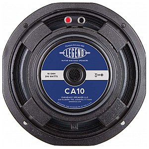 Eminence Legend CA 10 C - 10" Speaker 200 W 4 Ohm, głośnik audio 1/3