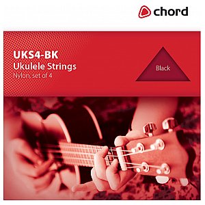 Chord struny do ukulele - black 1/1