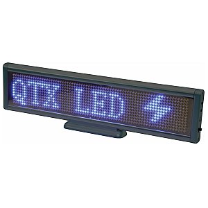 QTX Blue desktop USB moving message display, tablica informacyjna 1/3