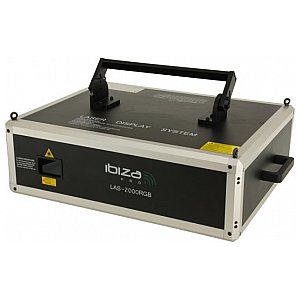 Ibiza Pro LAS2000RGB, laser 1/4