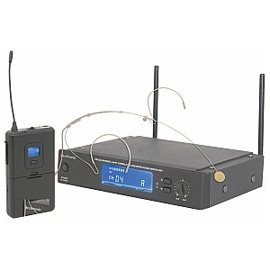 Citronic MU16N 16 channel UHF neckband system, mikrofon bezprzewodowy zestaw 1/2