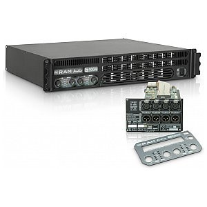 RAM Audio S 4004 DSP - wzmacniacz mocy PA 4 x 980 W 2 Ohm 1/5