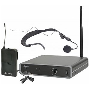 Chord NU1-N Mikrofon bezprzewodowy UHF, zestaw. Neckband/Lavalier UHF System 863.1MHz 1/8
