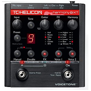 TC Helicon VoiceTone Harmony-G XT,  procesor efektowy dla gitarzystów 1/2