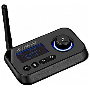 OMNITRONIC BDT-5.0 Bluetooth 5.0 Transceiver Nadajnik i odbiornik Bluetooth 1/5
