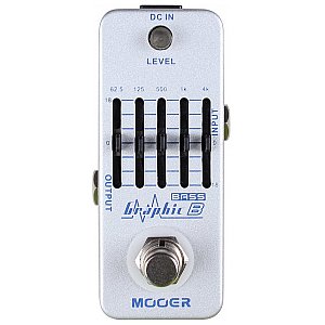 Mooer Graphic B, 5-Band Bass EQ pedal, Efekt gitarowy 1/2