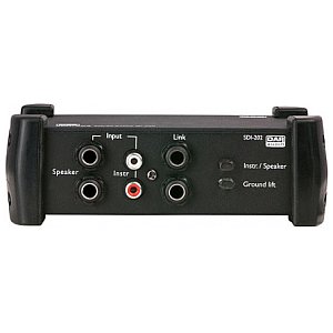 DAP Audio SDI-202 Stereo Active DI Box 1/3