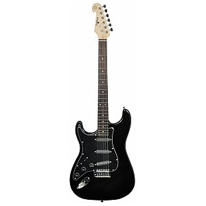 Chord CAL63/LH Guitar Black, gitara elektryczna leworęczna 1/2