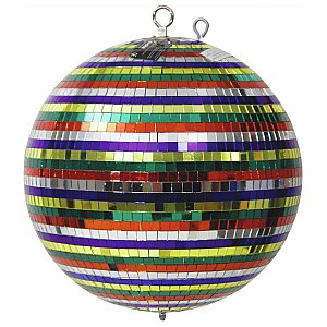 Eurolite Mirror ball 30cm Multicolor 1/3