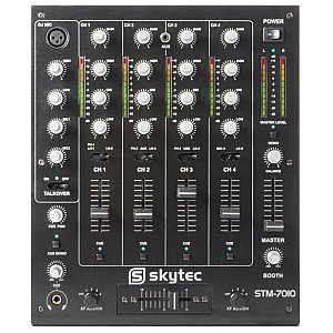 Skytec STM-7010  Mixer 4 Ch DJ Mixer USB 1/4