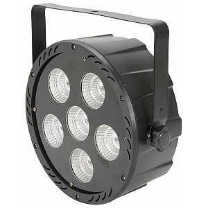 QTX PL-COB6 Reflektor PAR LED PAR64 6x30W RGB COB High Power 3-in-1 LED Plastic PAR Can 1/7