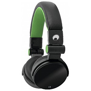 Omnitronic SHP-i3 Stereo headphones green 1/2