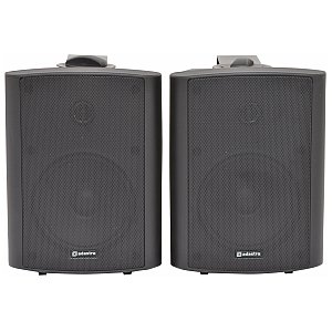 Adastra Amplified stereo speaker set - black, głośniki ścienne 1/5