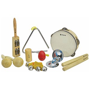Instrumenty perkusyjne zestaw 9 szt. Chord Hand Percussion Set 1/3