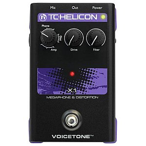TC Helicon VoiceTone X1 Megaphone & Distortion, procesor wokalowy 1/2