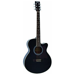 Dimavery JK-300 cutaway guitar, black, gitara akustyczna 1/3