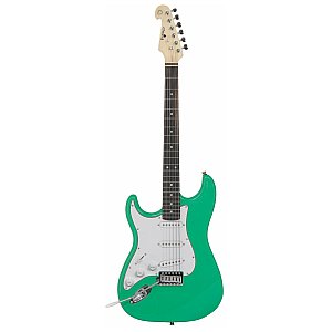 Chord CAL63/LH Guitar Vintage Green, gitara elektryczna leworęczna 1/2