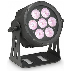 Cameo Light FLAT PRO 7 SPOT - Compact, flat 7 x 15 Watt Quad LED PAR spot, reflektor sceniczny LED 1/5