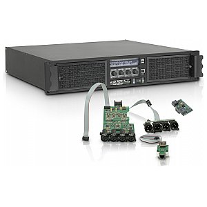 RAM Audio W 12004 DSP E AES - wzmacniacz mocy PA 4 x 3025 W 2 Ohm 1/5