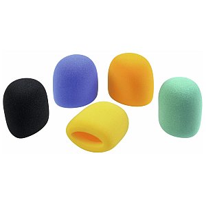 Omnitronic Microphone windshield set, 5 colors 1/1