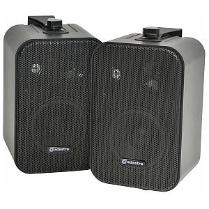 Adastra 100v line speakers 30W black - pair, głośniki ścienne 1/5
