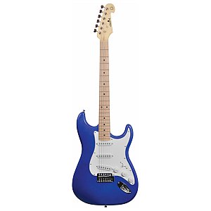 Chord CAL63M Guitar Metallic Blue, gitara elektryczna 1/2