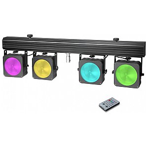 Cameo Light Multi PAR COB 1 - 4 x 30 W RGB COB LED zestaw oświetleniowy 1/5