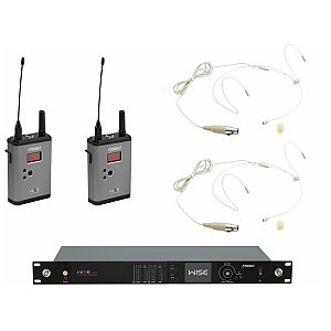 PSSO Set WISE TWO + 2x BP + 2x Headset 823-832/863-865MHz Bezprzewodowy system mikrofonowy 1/1