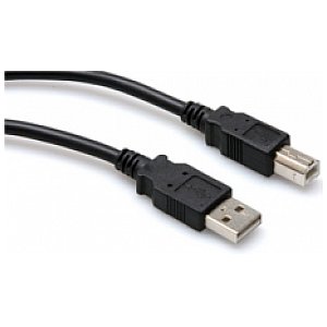Hosa - Kabel USB Typ A - Typ B, 1.5m 1/1